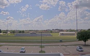 Weather camera view of Bluebonnet Elementary.
