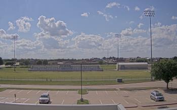 Weather camera view of Bluebonnet Elementary.