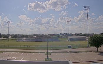 Weather camera view of Bluebonnet Elementary.