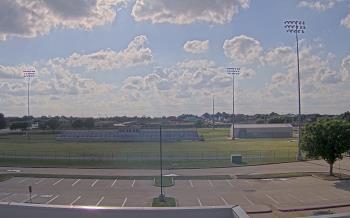 Weather camera view of Bluebonnet Elementary.