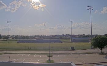 Weather camera view of Bluebonnet Elementary.