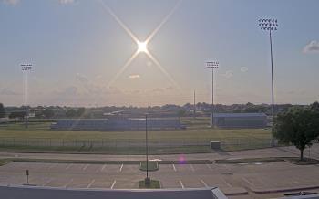 Weather camera view of Bluebonnet Elementary.