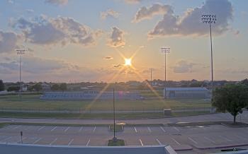 Weather camera view of Bluebonnet Elementary.