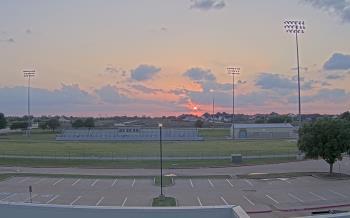 Weather camera view of Bluebonnet Elementary.