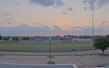 Weather camera view of Bluebonnet Elementary.
