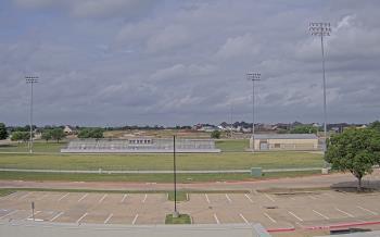 Weather camera view of Bluebonnet Elementary.