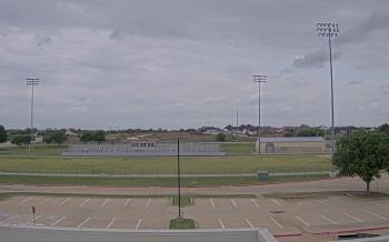 Weather camera view of Bluebonnet Elementary.