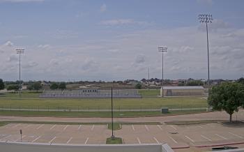Weather camera view of Bluebonnet Elementary.