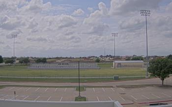 Weather camera view of Bluebonnet Elementary.
