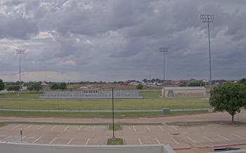 Weather camera view of Bluebonnet Elementary.