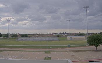 Weather camera view of Bluebonnet Elementary.