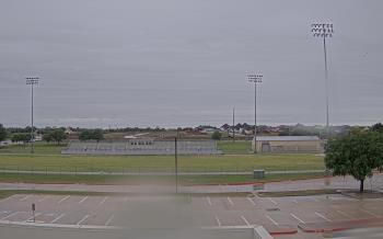 Weather camera view of Bluebonnet Elementary.