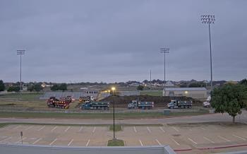 Weather camera view of Bluebonnet Elementary.