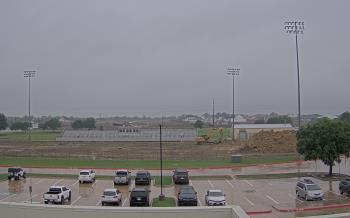 Weather camera view of Bluebonnet Elementary.