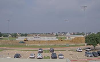 Weather camera view of Bluebonnet Elementary.