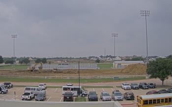 Weather camera view of Bluebonnet Elementary.