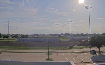 Weather camera view of Bluebonnet Elementary.