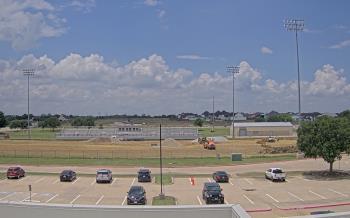 Weather camera view of Bluebonnet Elementary.