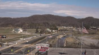 Weather camera view of Bristol Motor Speedway.