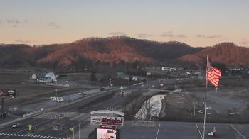 Weather camera view of Bristol Motor Speedway.