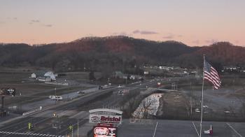 Weather camera view of Bristol Motor Speedway.