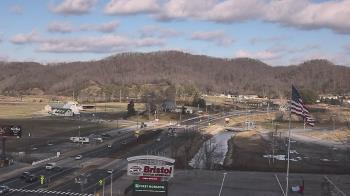 Weather camera view of Bristol Motor Speedway.