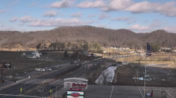 Weather camera view of Bristol Motor Speedway.
