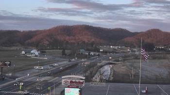 Weather camera view of Bristol Motor Speedway.
