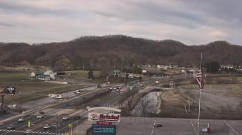 Weather camera view of Bristol Motor Speedway.