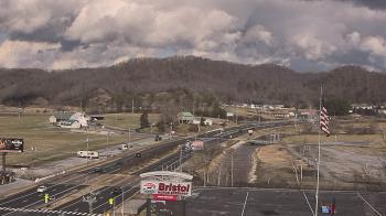 Weather camera view of Bristol Motor Speedway.