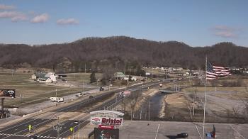 Weather camera view of Bristol Motor Speedway.