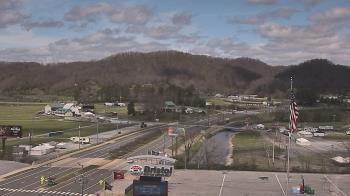 Weather camera view of Bristol Motor Speedway.