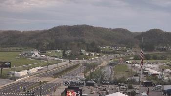 Weather camera view of Bristol Motor Speedway.