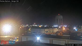 Weather camera view of Borger ISD.