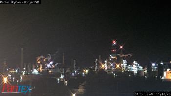 Weather camera view of Borger ISD.