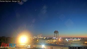 Weather camera view of Borger ISD.