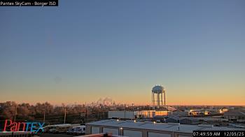Weather camera view of Borger ISD.