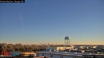 Weather camera view of Borger ISD.