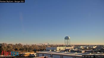 Weather camera view of Borger ISD.