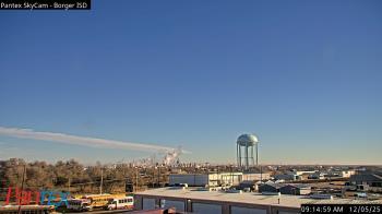 Weather camera view of Borger ISD.