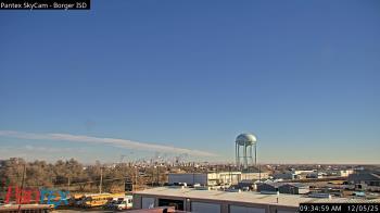 Weather camera view of Borger ISD.
