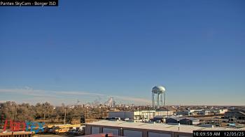 Weather camera view of Borger ISD.