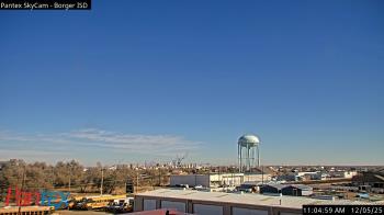 Weather camera view of Borger ISD.