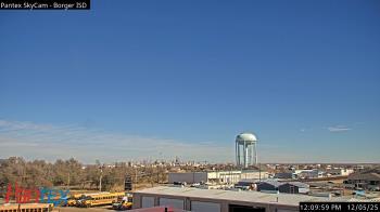 Weather camera view of Borger ISD.