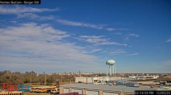 Weather camera view of Borger ISD.