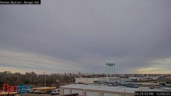 Weather camera view of Borger ISD.