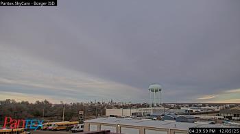 Weather camera view of Borger ISD.