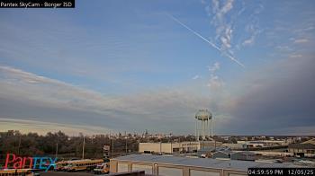 Weather camera view of Borger ISD.