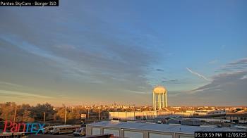 Weather camera view of Borger ISD.