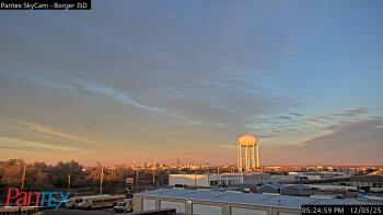 Weather camera view of Borger ISD.